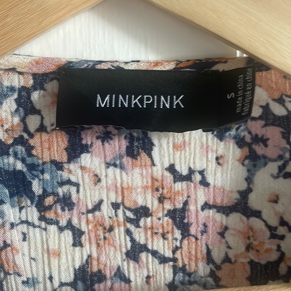 Minkpink Floral Ava Faux Wrap Mini Dress - Picture 4 of 10